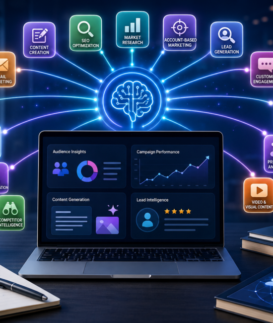 Compiled List of 25 AI Tools for B2B Marketers