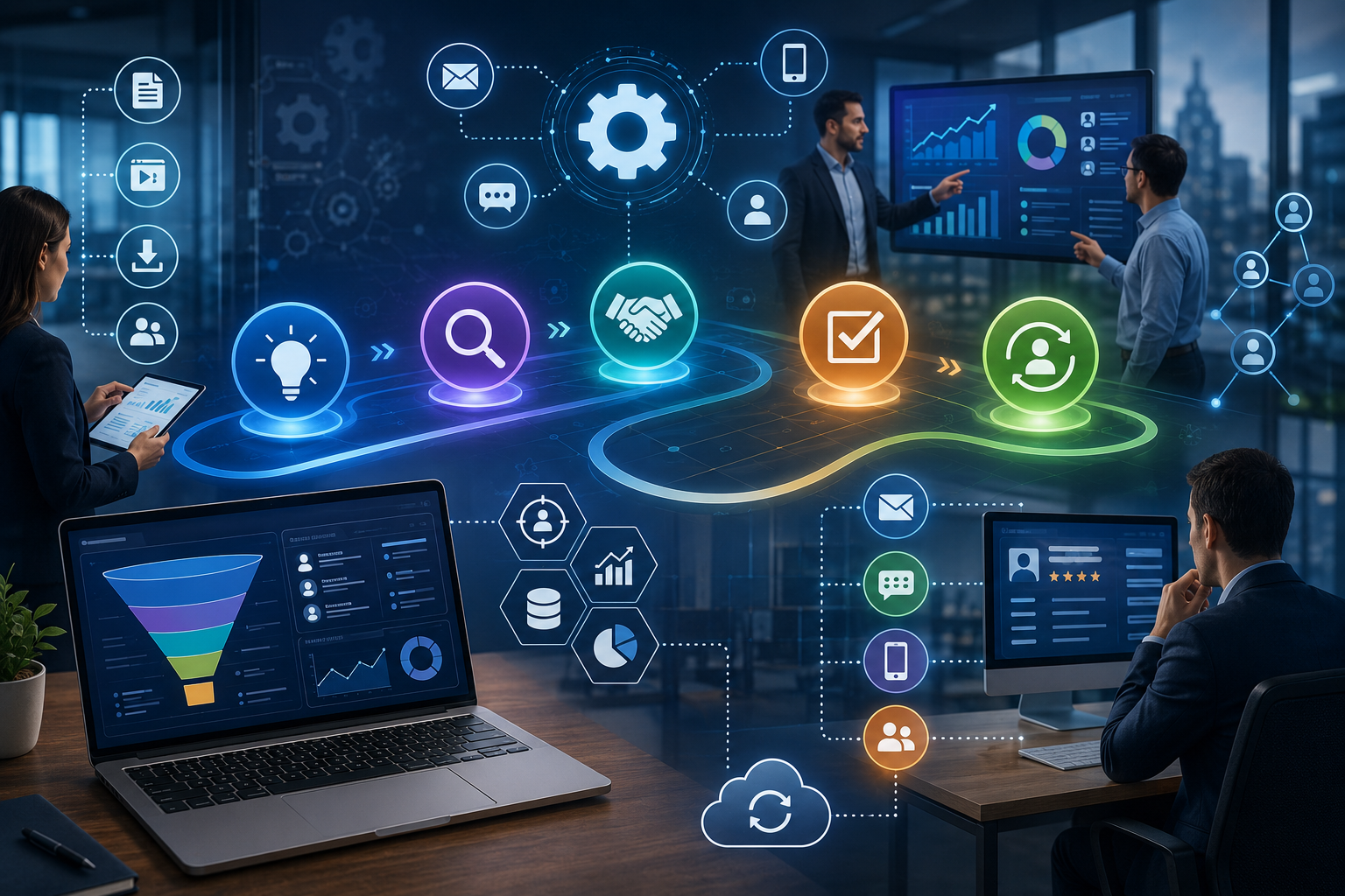 Building Automated Customer Journeys for Complex B2B Sales Cycles