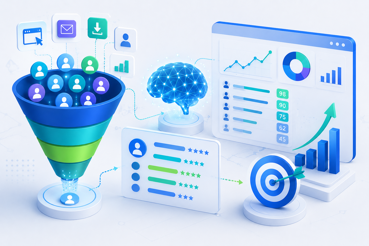 Predictive Analytics for Better Lead Scoring and Conversion